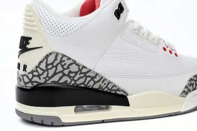 Official Maikesneakers Jordan Reimagined Retro White 3 Cement DN3707-100 0409